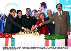 Senate Chairman Terms Italy a ‘Trusted Friend’ at 80th National Day Reception